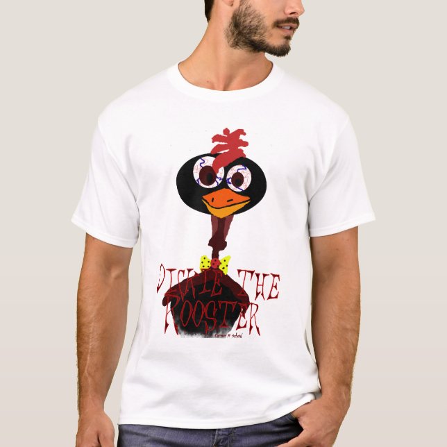 T-shirt Dickie la chemise de coq (Devant)