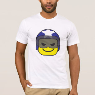 T-shirt d'icône de coureur de cavalier