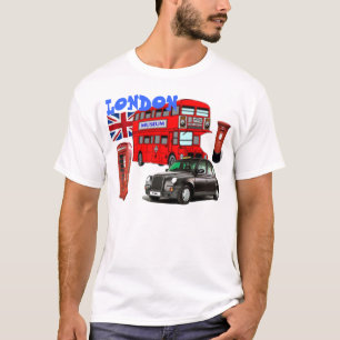 T-shirt d'icône de Londres Angleterre