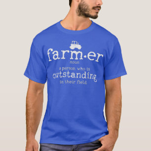 T-shirt Dictionnaire de définition de l'agriculteur Mens F