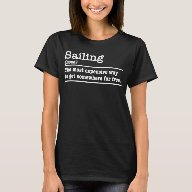 T-shirt Dictionnaire de définition de navigation (Devant)
