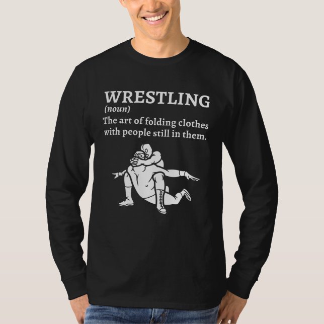 T-shirt Dictionnaire de lutte Lucha Libre (Devant)