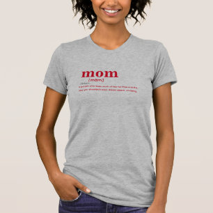 T-shirt Dictionnaire mignon Signifiant Whimsical Maman Déf