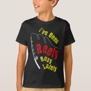 T-shirt Dicton de pêche drôle pêcheur j'ai été vraiment oc