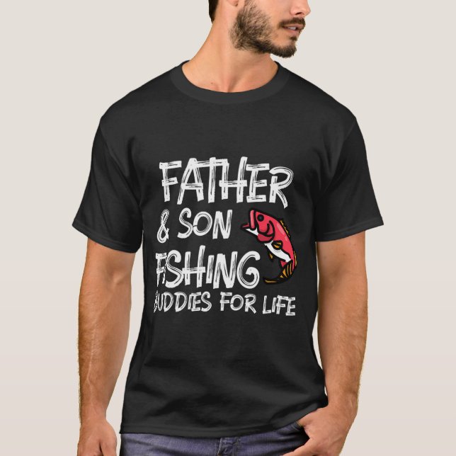 T-shirt dicton de pêche sur glace (Devant)