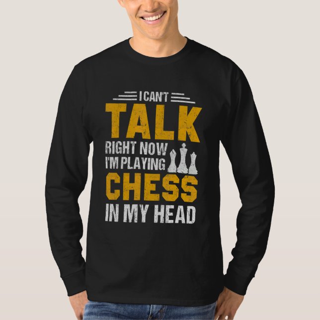 T-shirt dicton d'échecs 13 (Devant)
