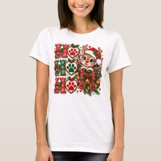 T-SHIRT DICTONS DE NOËL FESTIFS DÉJANTÉS MIGNONS