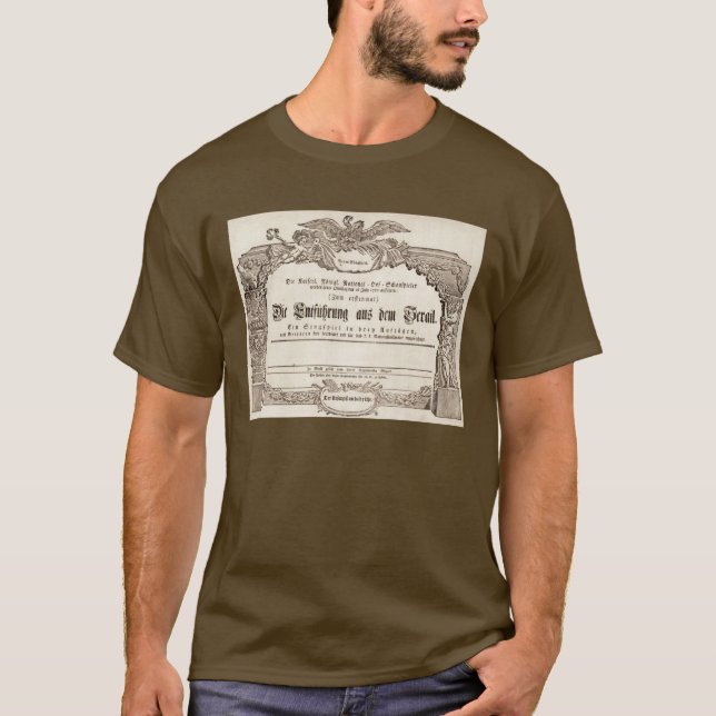 T-shirt Die Entführung aus dem Serail (Mozart) (Devant)