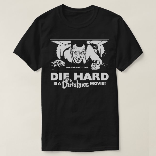 T-shirt Die Hard est un film de Noël (Design devant)