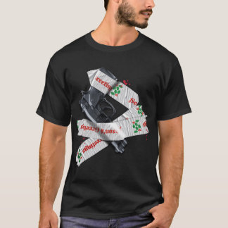 T-shirt Die Hard T-ShirtDie Hard - Gift Wrapped Gun