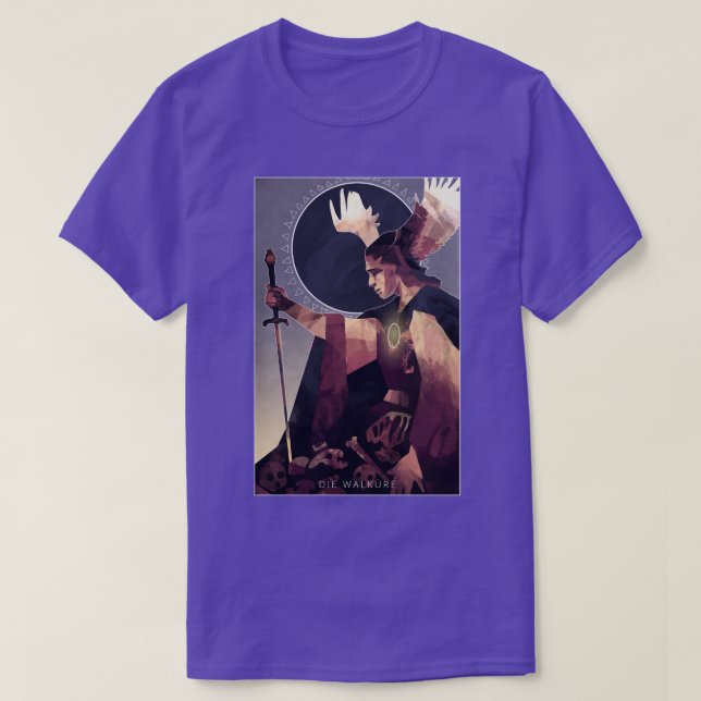 T-shirt Die Walkure The Valkyrie God Of War (Design devant)