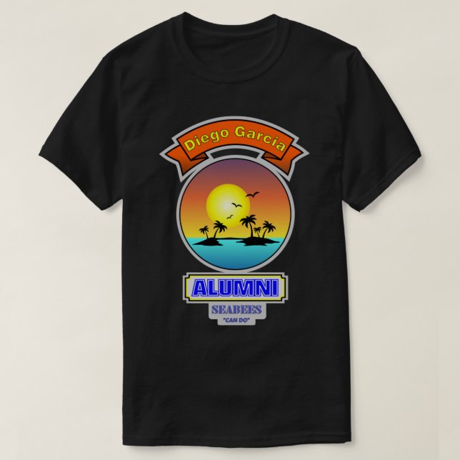 T-shirt Diego Garcia (Design devant)