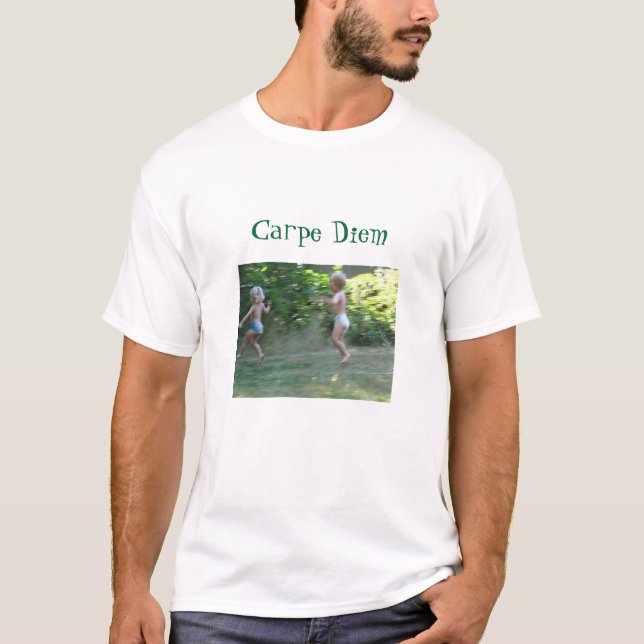 T-shirt diem de carpe (Devant)