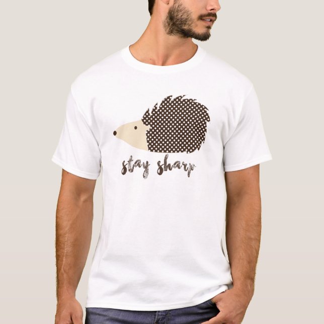 T-shirt Dièse de séjour de hérisson (Devant)