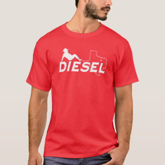 T-shirt diesel d'homme de bavette du base-ball de