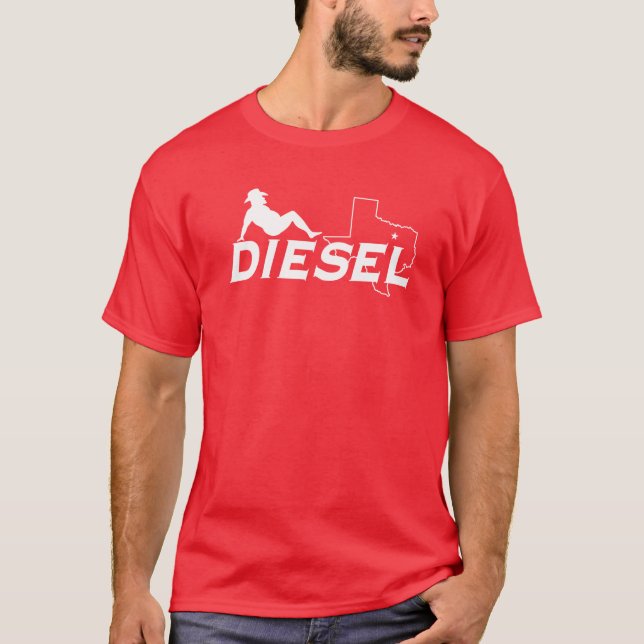 T-shirt diesel d'homme de bavette du base-ball de (Devant)