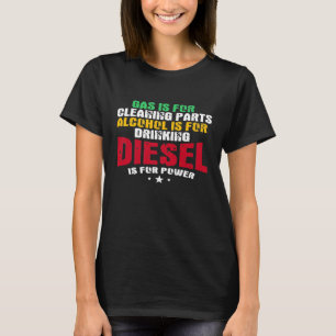 T-shirt Diesel Mécanicien Diesel Est Pour Réparer Un Camio