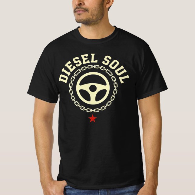 T-shirt Diesel Soul Trucker Shirt (Devant)
