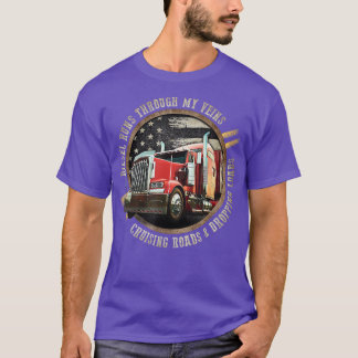 T-shirt Diesel traverse mes veines - Drop Loads Truc