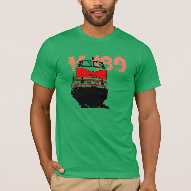 T-shirt Diesellocomotive V-180 (Devant)