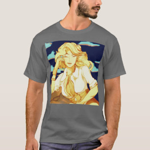 T-shirt Dieselpunk beauté ciel nuageux esthétique rétro