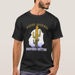 T-shirt Diététiste enregistré - Nacho moyenne RD Nutrition