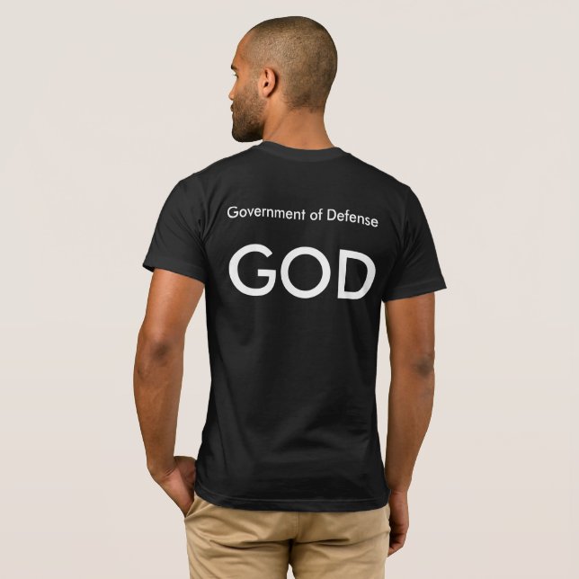 T-SHIRT DIEU (Dos entier)