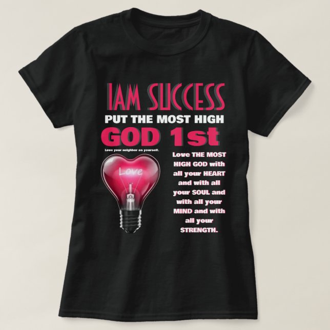T-SHIRT DIEU 1ER (Design devant)