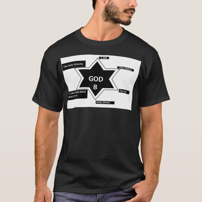 T-SHIRT DIEU 8 (Devant)