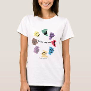 T-shirt Dieu a beaucoup de noms