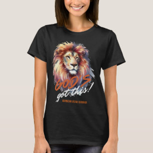 T-shirt Dieu a ceci ! Survivant de l'ouragan Helene
