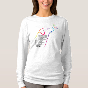 T-shirt Dieu a fait un chien