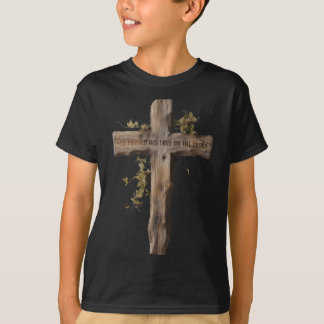T-shirt Dieu a prouvé son amour sur la croix _1