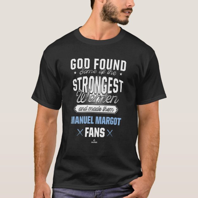 T-shirt Dieu A Trouvé Les Fans De Baseball Les Plus Forts  (Devant)