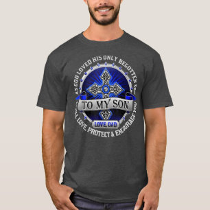 T-shirt Dieu aimait son fils unique