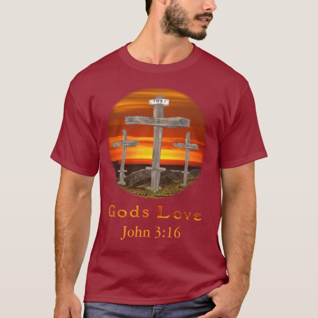 T-shirt Dieu aime (Devant)