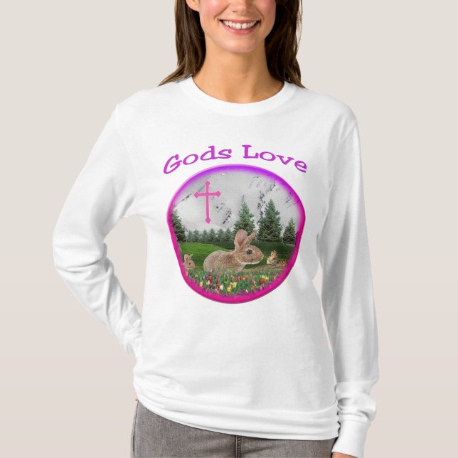 T-shirt dieu amour (Devant)