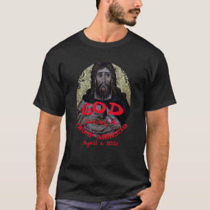 T-shirt Dieu approuve Trump arrêté 2023 Perp Walked