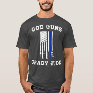 T-shirt Dieu Armes Grady Judd Drapeau Américain Drôle drôl