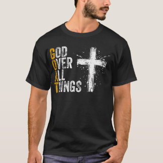 T-shirt Dieu au-dessus de toutes choses GOAT Bible chrétie