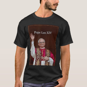 T-shirt Dieu Béni Pape Leo Xiv 1