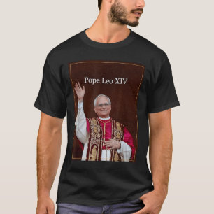 T-shirt Dieu Béni Pape Leo Xiv Chemise, Pape Leo Xiv