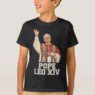 T-shirt Dieu Béni Pape Leo Xiv Pape Leo Xiv Chemise Pape L