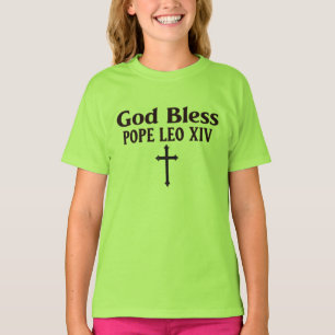 T-shirt Dieu Béni Pape Léon XIV