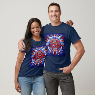 T-shirt Dieu bénisse l'Amérique Terre que j'aime Graphique
