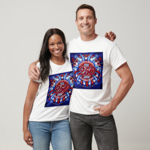 T-shirt Dieu Bénisse l'Amérique Terre Que J'Aime Graphique