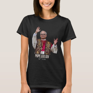 T-shirt Dieu bénisse le pape Léon Xiv 26e pape