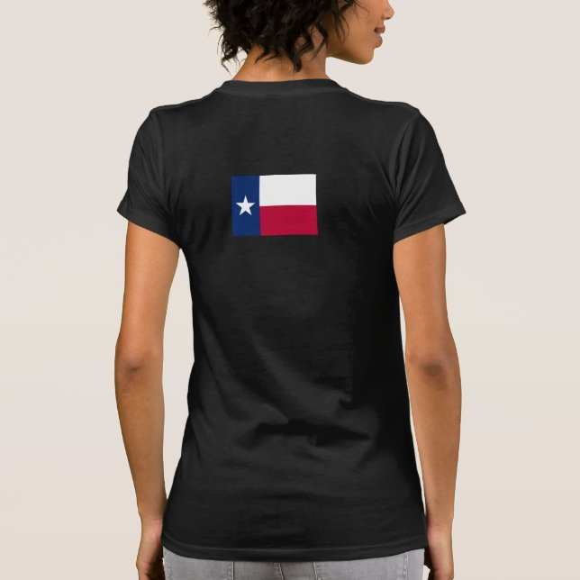 T-shirt Dieu bénisse le Texas (Dos)