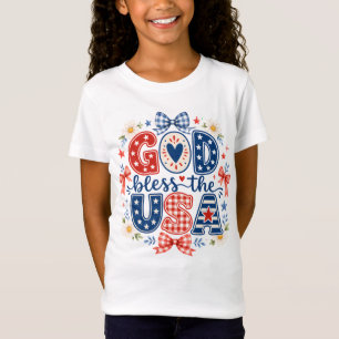 T-Shirt Dieu bénisse les États-Unis
