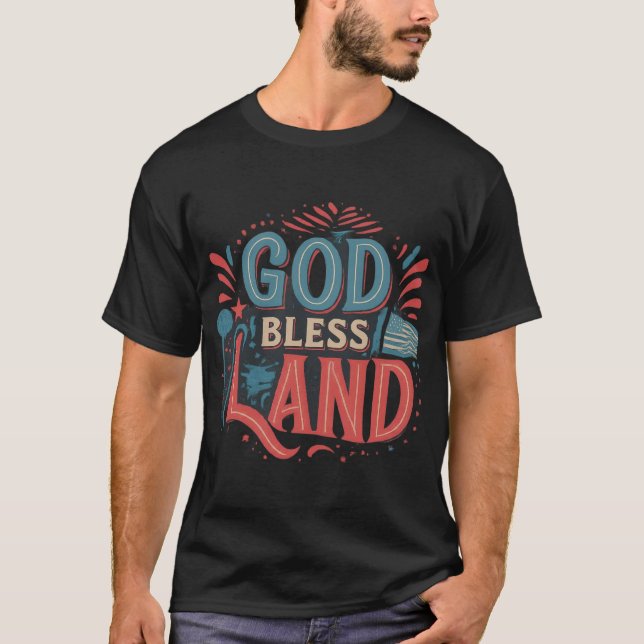T-shirt Dieu bénisse notre terre (Devant)